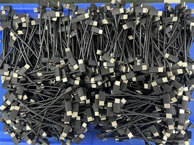 30000PCS USB-C Pou USB-C Ak 90 Degre Bend